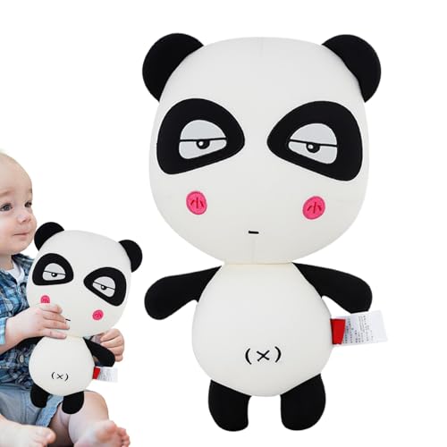 Panda, Plüschtier, verstopfter Panda, Schießkissen, Panda-Spielzeug, Plüschtiere, Schlaf-Plüschtier, gewichteter Panda-Spielzeug, Panda-Spielzeug für Kinder von Generic