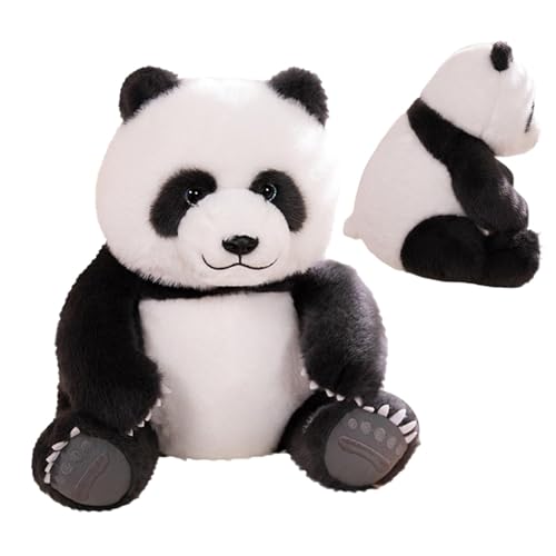 Panda-Bär aus Plüsch, Panda, Plüsch, 40,6 cm, super weich, niedlich, Plüschtier – dekoratives Plüschspielzeug zum Kuscheln, Kissen, Raumdekoration für Sofa, Bett, Innen Panda-Bär aus Plüsch, Panda, Plüsch, 40,6 cm, super weich, niedlich, Plüschtier – dekoratives Plüschspielzeug zum Kuscheln, Kissen, Raumdekoration für Sofa, Bett, Innen von Generic