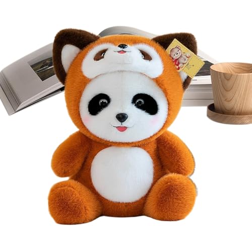 Panda Plüsch Plüsch | 2-in-1 Panda Plüsch | Niedliches Plüschtier Gemütlich für Wohnzimmer, Schlafzimmer, Bett, Sofa von Generic