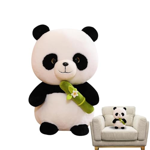 Panda Plüschspielzeug - süßer Panda Bär Plüsch gefüllte Tiere mit Bambus - Plüsch Panda Stofftiere, Panda Bear Plüsch, von Generic