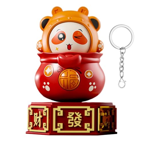 Panda-Spielzeug, Panda-Figuren - Chinesische Themen-Cartoon-Tier-Gesichtsveränderungspuppe - Niedliche Tierornamente mit mehreren einzigartigen Gesichtern, Heimdekoration für Wohnzimmer und Schlafzimm Panda-Spielzeug, Panda-Figuren - Chinesische Themen-Cartoon-Tier-Gesichtsveränderungspuppe - Niedliche Tierornamente mit mehreren einzigartigen Gesichtern, Heimdekoration für Wohnzimmer und Schlafzimm von Generic