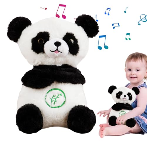 Panda aus Plüsch, schlafender Panda – interaktives Panda-Spielzeug aus realistischem Plüsch, interaktives Spielzeug mit Lichtern und rhythmischer Atmungsbewegung Panda aus Plüsch, schlafender Panda – interaktives Panda-Spielzeug aus realistischem Plüsch, interaktives Spielzeug mit Lichtern und rhythmischer Atmungsbewegung von Generic