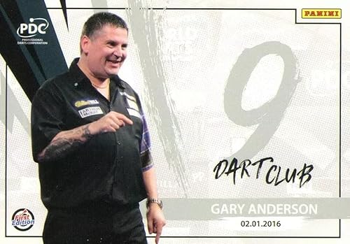 Panini 2025 PDC World Championship Gary Anderson 9 Dart Club Sammelkarte Panini 2025 PDC World Championship Gary Anderson 9 Dart Club Sammelkarte von Generic