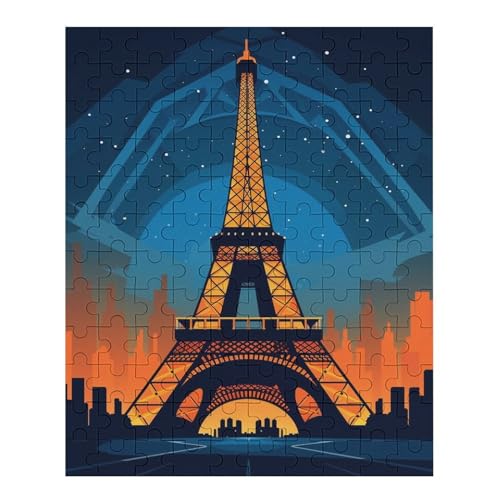 Paris Scene - 1000 Teile Puzzle – - Hochauflösendes - Gelegenheitsspiel – 1000 Teile Holzpuzzle 70 von Generic