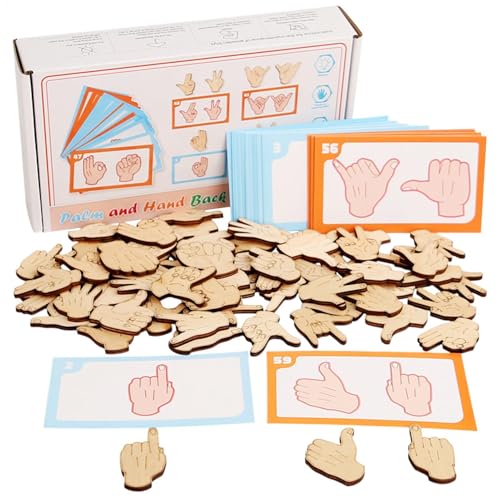 Passendes Holzspielzeug, passendes Spielzeug mit Formen, Holzspielzeug für Kinder mit passenden Gesten, Früherziehungsspielzeug, Puzzlespielzeug für Kinder, für Zuhause, Kindergarten von Generic