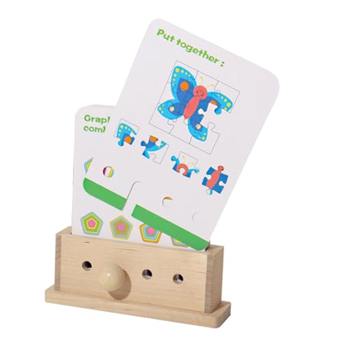 Passendes Kartenspiel, sortiertes Puzzlespiel, Lernerkennungskarten | Lernkarten für Feinmotorik Vorschulspiel, lustiges Lernspiel für die Ma von Generic