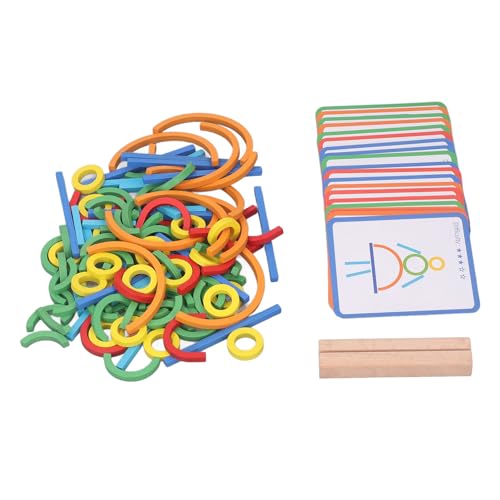 Passendes Puzzle-Spielzeug mit Stäbchen, Frühpädagogisches Schaffen, Passendes Puzzle-Spielzeug für Jungen für Praktische Fähigkeiten von Generic