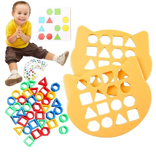 Passendes Puzzlespiel, Assoziationsspiel für Vorschule, Lernspielzeug für die Vorschule, schnelles Matching-Brett, geometrische Form, buntes Puzzle für die Vorschule Passendes Puzzlespiel, Assoziationsspiel für Vorschule, Lernspielzeug für die Vorschule, schnelles Matching-Brett, geometrische Form, buntes Puzzle für die Vorschule von Generic