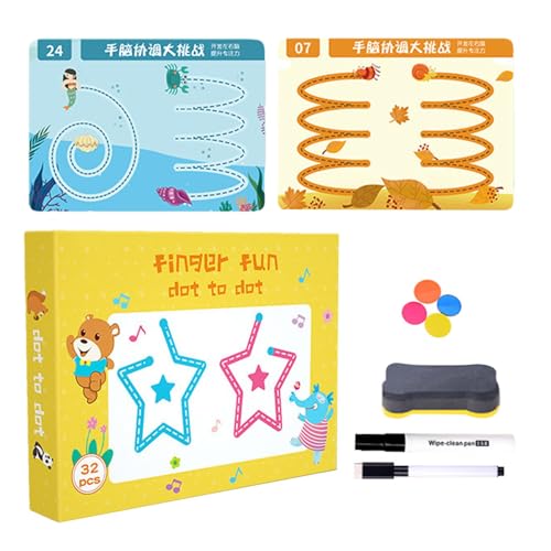 Pen Control Training Book - Toddler Preschool Writing Practice Book - Reusable Scribble Workbook, Educational Painting Book, Pen Control Training Learning Activities von Generic