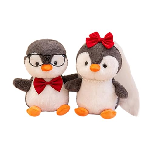 Penguin aus Plüsch, Pinguin, 2 Stück Puppen aus Plüsch Penguin aus Plüsch, Pinguin, 2 Stück Puppen aus Plüsch von Generic
