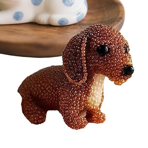 Perlenstickerei-Bastelset, 3D-Tier-Hundeform, Perlenstickerei-Set – Ornamentherstellung, Nähkunst, komplettes Zubehör für Tierliebhaber, Mädchen, Frauen, Teenager, Erwachsene Perlenstickerei-Bastelset, 3D-Tier-Hundeform, Perlenstickerei-Set – Ornamentherstellung, Nähkunst, komplettes Zubehör für Tierliebhaber, Mädchen, Frauen, Teenager, Erwachsene von Generic