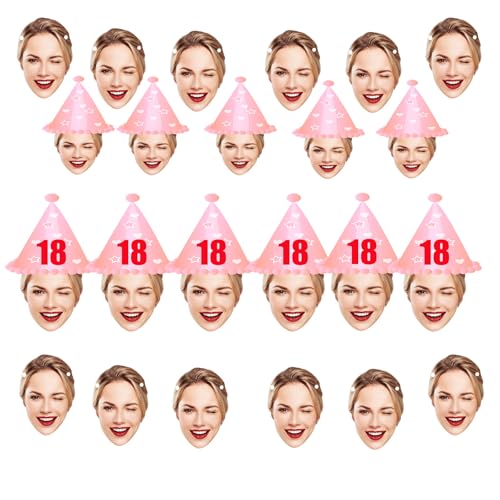 Personalisiertes Gesichts-Banner,6-20 Stück Individueller Geburtstags, Einzigartiges Foto Banner, Dekoratives Party-Schild, Benutzerdefinierte Geburtstagsdekoration Personalisiertes Gesichts-Banner,6-20 Stück Individueller Geburtstags, Einzigartiges Foto Banner, Dekoratives Party-Schild, Benutzerdefinierte Geburtstagsdekoration von Generic