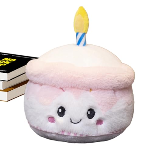 PhuSh Cake Doll Toy | Geburtstagstorte Plüsch Gefüllte Puppe Spielzeug - Weiche Schießkissen Gegenstände Für Bett, Sofa, Wohnzimmer PhuSh Cake Doll Toy | Geburtstagstorte Plüsch Gefüllte Puppe Spielzeug - Weiche Schießkissen Gegenstände Für Bett, Sofa, Wohnzimmer von Generic