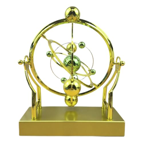Physik Perpetual Motion Swinging Model - Bildungswissenschaft Gadget & Creative Desk Decor | Mechanik für Kinder Erwachsene Home Office, Studienraum, lebendes Schlafzimmer, Tisch, Regaldekoration Physik Perpetual Motion Swinging Model - Bildungswissenschaft Gadget & Creative Desk Decor | Mechanik für Kinder Erwachsene Home Office, Studienraum, lebendes Schlafzimmer, Tisch, Regaldekoration von Generic