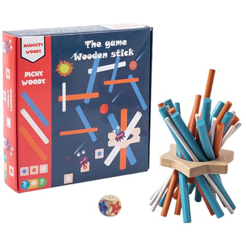 Pick Up Sticks Spiel - Keep It Stable Spiele, Pick Up Sticks klassisch tragbar | 6,3x6,5x1,18 Zoll Bunte Lernspielzeug Lustiges Übungsspiel für Meetings Pick Up Sticks Spiel - Keep It Stable Spiele, Pick Up Sticks klassisch tragbar | 6,3x6,5x1,18 Zoll Bunte Lernspielzeug Lustiges Übungsspiel für Meetings von Generic