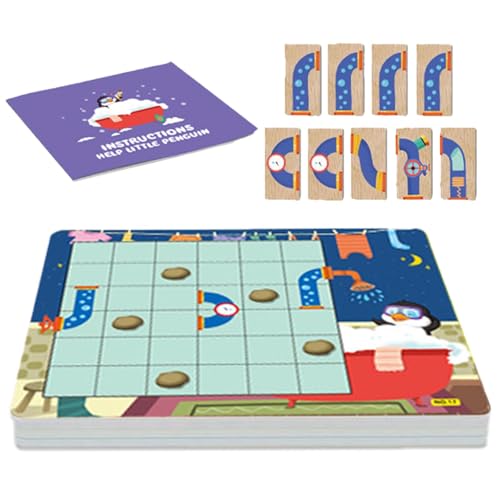 Pingouin Puzzle Toy - lustiges Tischspiel, Bildungskonstruktion, lustiges Puzzle | Interaktives Spiel mit Pinguinen, das Kinderspielzeug für Kinder anregt Pingouin Puzzle Toy - lustiges Tischspiel, Bildungskonstruktion, lustiges Puzzle | Interaktives Spiel mit Pinguinen, das Kinderspielzeug für Kinder anregt von Generic