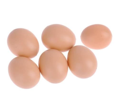 Plastik Ostern Eier unvollendete künstliche Farbe Eier für Kinder basteln Weihnachten 6pcs. Plastik Ostern Eier unvollendete künstliche Farbe Eier für Kinder basteln Weihnachten 6pcs. von Generic