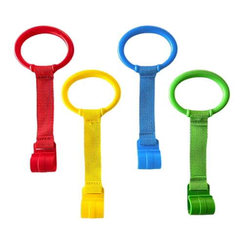 Playpen -Pull -Up -Ringe - Krippe Hanging Ringe, Stehen Walking Training | Säuglingsausübung Assistent Cot Stand Rings, core Walking Aid Fitness Playpen -Pull -Up -Ringe - Krippe Hanging Ringe, Stehen Walking Training | Säuglingsausübung Assistent Cot Stand Rings, core Walking Aid Fitness von Generic