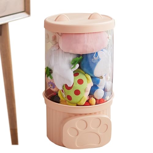 Plüsch-Aufbewahrungsbehälter - Organizer für Plüschtiere, Aufbewahrungskoffer für Spielzeug | Transparenter Eimer Für Kinder, Spielzeug Organizer, Bequem Zu Installieren, Stauraum Für Kuscheltiere Plüsch-Aufbewahrungsbehälter - Organizer für Plüschtiere, Aufbewahrungskoffer für Spielzeug | Transparenter Eimer Für Kinder, Spielzeug Organizer, Bequem Zu Installieren, Stauraum Für Kuscheltiere von Generic
