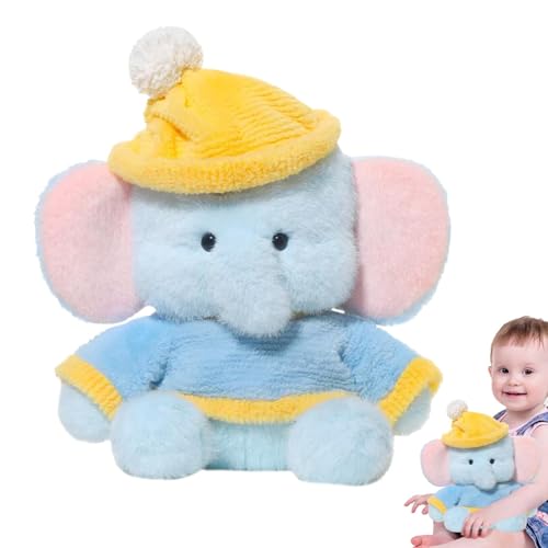 Plüsch-Elefantenspielzeug – realistisches Elefanten-Plüschkissen, simulierter weicher Elefant, Heimdekoration, niedliches Tier-Plüschkissen, Baby-Kopfkissen Plüsch-Elefantenspielzeug – realistisches Elefanten-Plüschkissen, simulierter weicher Elefant, Heimdekoration, niedliches Tier-Plüschkissen, Baby-Kopfkissen von Generic