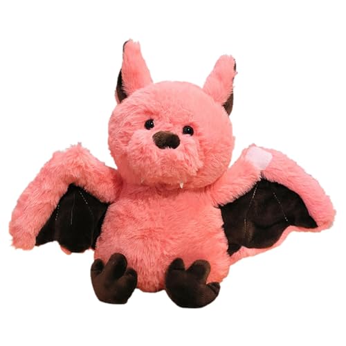 Plüsch Fledermaus Plüsch, Fledermaus Plüsch - Cartoon Plüsch | Halloween Plüschkissen, Realistische 9,5 Zoll Plüschspielzeug, Puppenplüsch D von Generic