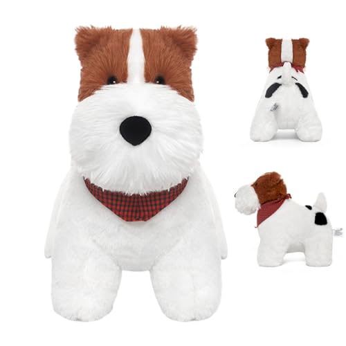 Plüsch Hundespielzeug - Soft Highland Terrier kuschelisch Plüsch | 9,8 Zoll entzückende Welpenpuppe, dekoratives Umarmungskissen für Kinder und Erwachsene, Schlafzimmersofa Kindergarten Tierdekoration Plüsch Hundespielzeug - Soft Highland Terrier kuschelisch Plüsch | 9,8 Zoll entzückende Welpenpuppe, dekoratives Umarmungskissen für Kinder und Erwachsene, Schlafzimmersofa Kindergarten Tierdekoration von Generic