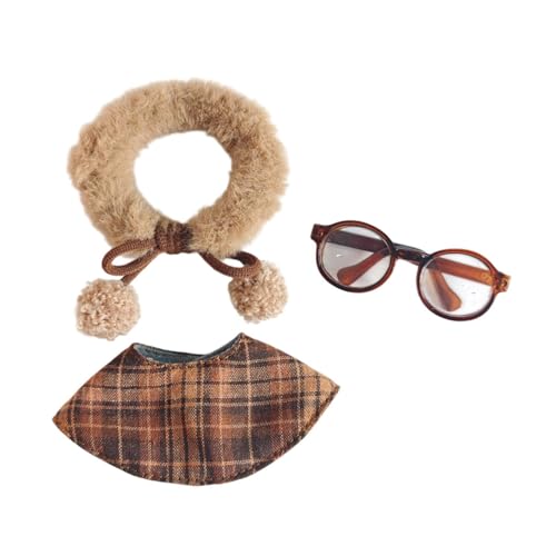 Plüsch Puppenkleidung, Puppen Schal Outfit, Zum Anziehen. Machen Sie Ihre Eigenen Puppen für 5,91 Zoll Puppen, Brauner Schal Plüsch Puppenkleidung, Puppen Schal Outfit, Zum Anziehen. Machen Sie Ihre Eigenen Puppen für 5,91 Zoll Puppen, Brauner Schal von Generic