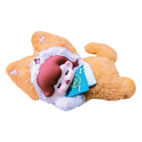 Plüsch Puppensammlung | -Puppen, Plüsch Comicfigur Charakter Spielzeugsammlung niedliche Puppe, sammelbar für Mädchen Bücherregal Dekor Plüsch Puppensammlung | -Puppen, Plüsch Comicfigur Charakter Spielzeugsammlung niedliche Puppe, sammelbar für Mädchen Bücherregal Dekor von Generic