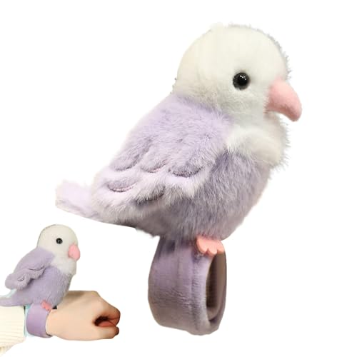 Plüsch-Schlag-Armband, Schlag-Armband für die – Vogel-Schlag-Armband aus Plüsch | Spielzeug für Handys, weiches Handgelenkband für Erkennungsfähigkeit, Hand-Augen-Koordination von Generic