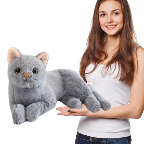 Plüsch-Spielzeug, Katzenspielzeug, realistisch, luxuriöses Katzenspielzeug, interaktiv, interaktiv, innen Plüsch-Spielzeug, Katzenspielzeug, realistisch, luxuriöses Katzenspielzeug, interaktiv, interaktiv, innen von Generic