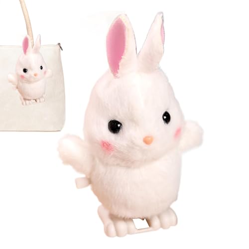 Plüsch-Spielzeug, aufziehbares Plüsch-Spielzeug, gefüllt | Laden Sie die Belohnungen für Kinderspielzeug für Tierspielzeug auf – Bunny Bear Walking Clockwork Plüschtier Plüsch-Spielzeug, aufziehbares Plüsch-Spielzeug, gefüllt | Laden Sie die Belohnungen für Kinderspielzeug für Tierspielzeug auf – Bunny Bear Walking Clockwork Plüschtier von Generic