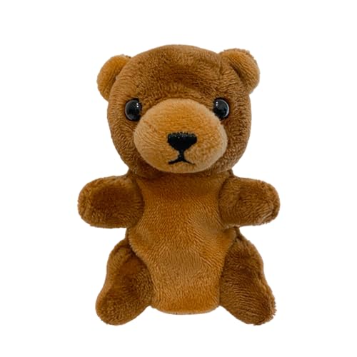 Plüschfingerpuppen - süße tierische Charaktere, interaktives Spiel Lernspielzeug, 3,54 Zoll einfallsreiches Geschichtenerzählen Rollenspiel | FAMILIE BINDING GEACHTETHEILS -Geschichten Bildungsaktivit von Generic