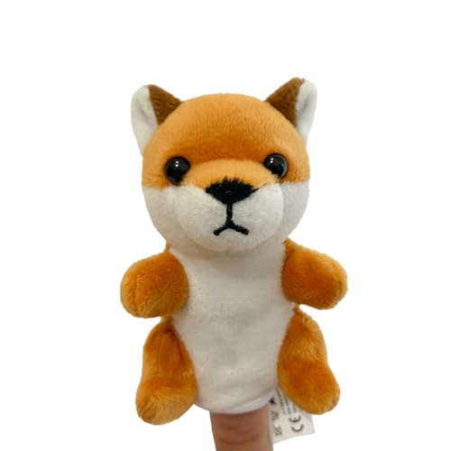 Plüschfingerpuppen - süße tierische Charaktere, interaktives Spiel Lernspielzeug, 3,54 Zoll einfallsreiches Geschichtenerzählen Rollenspiel | FAMILIE BINDING GEACHTETHEILS -Geschichten Bildungsaktivit von Generic
