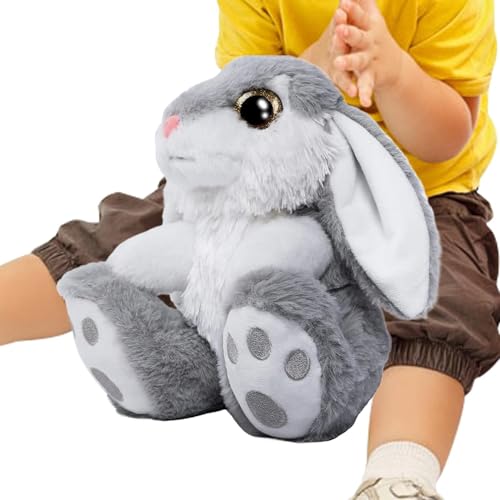 Plüschhase, Stoffhase, Kuschelhasen umarmen Dekokissen | Osterhase mit biegsamen Ohren, schlafender Plüschhase, Freund, Kinderspielzeug Plüschhase, Stoffhase, Kuschelhasen umarmen Dekokissen | Osterhase mit biegsamen Ohren, schlafender Plüschhase, Freund, Kinderspielzeug von Generic