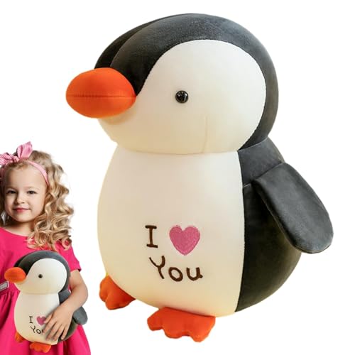 Plüschpinguin-Spielzeug, Pinguin-Pinguin-Pinguin, TE Amo Pinguin, Kinder, Plüschtiere – Der kuschelige Pinguin gefüllte niedliche Embromiert das Spielzeug für die Valentinstagskarte von Generic