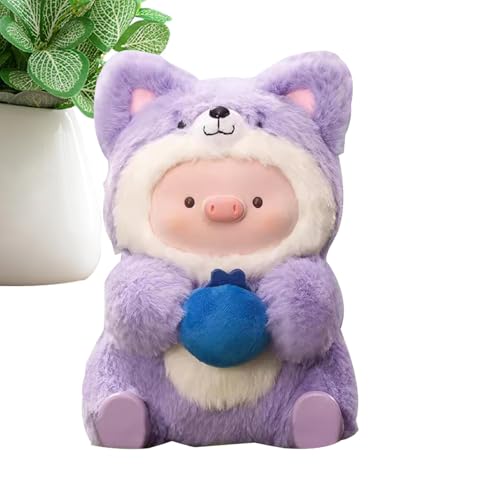 Plüschpuppe, Sammlerstück, niedliche Tierpuppe, Plüschtierfiguren, Sammlermodell, lebendige Schreibtischdekoration, Spielzeug für Mädchen Plüschpuppe, Sammlerstück, niedliche Tierpuppe, Plüschtierfiguren, Sammlermodell, lebendige Schreibtischdekoration, Spielzeug für Mädchen von Generic