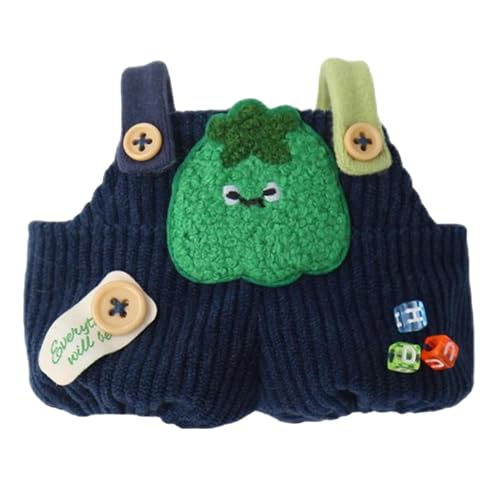 Plüschpuppen, Spielzeug-Affen, 15 cm | Puppenkleidung mit Gemüse, niedliche abnehmbare Plüschfiguren, für dicke Puppenkleidung von 20 cm von Generic