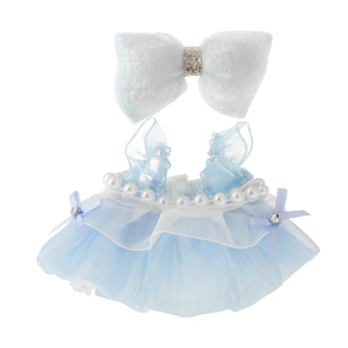Plüschpuppen Hosenträgerrock, BH Rock, Kostüme, Rollenspiel Kleidung, DIY, Machen Sie Ihr Eigenes Puppen Prinzessin Kleid, Blau Plüschpuppen Hosenträgerrock, BH Rock, Kostüme, Rollenspiel Kleidung, DIY, Machen Sie Ihr Eigenes Puppen Prinzessin Kleid, Blau von Generic