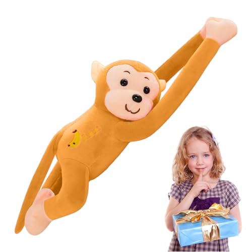 Plüschspielzeug Affe mit langem Arm, Plüschtier Affe mit langem Arm – 43 cm, niedlicher Affe mit langen Armen, niedlicher Affe mit langen Armen, Ornament zum Aufhängen von Affen, Spielzeug von Generic