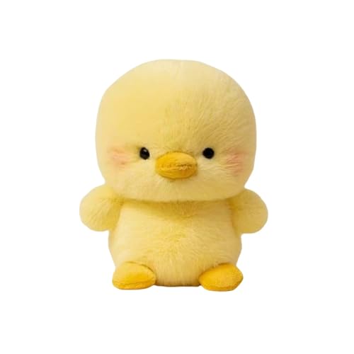 Plüschtier, Kuscheltier, süßes Tierspielzeug für Kinder und Erwachsene jeden Alters, langlebig und kuschelig BgP504 (Yellow, 16cm) von Generic
