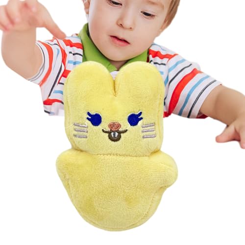 -Plüschtier, -Plüschtier | Gefülltes Kaninchenei aus Plüsch | Niedliche Plüschtiere mit Ostermotiv für Babys Mädchen und , Osterdekoration, Partyzubehör für Babys von Generic