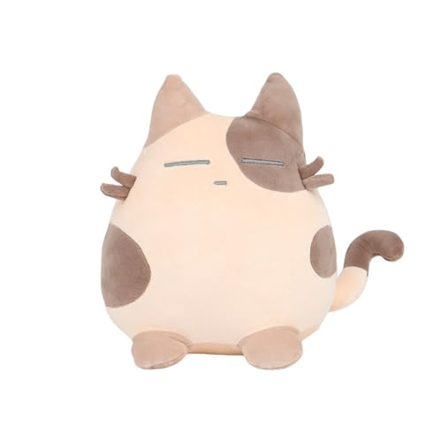 Plüschtier, Stofftier, süßes kurzes Plüschtier für Kinder und Erwachsene, zum Sammeln im Innenbereich, für Kinder ab 7 Jahren KzW822 (Beige, 27x20cm) von Generic