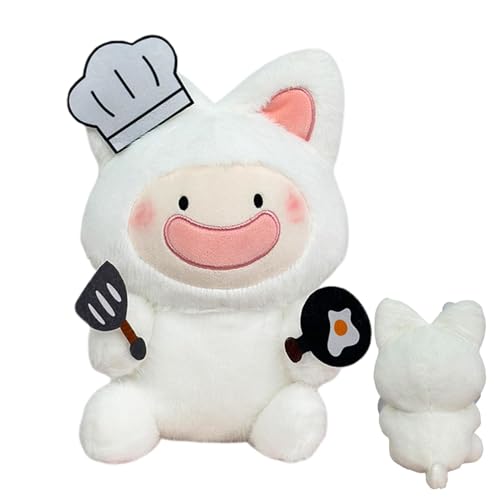 Plüschtier , kleines Plüschtier für , Cartoon-Chefkochpuppe, niedliches Kissen für Plüschtiere, gefüllt mit 9,8 cm Plüschtier , kleines Plüschtier für , Cartoon-Chefkochpuppe, niedliches Kissen für Plüschtiere, gefüllt mit 9,8 cm von Generic