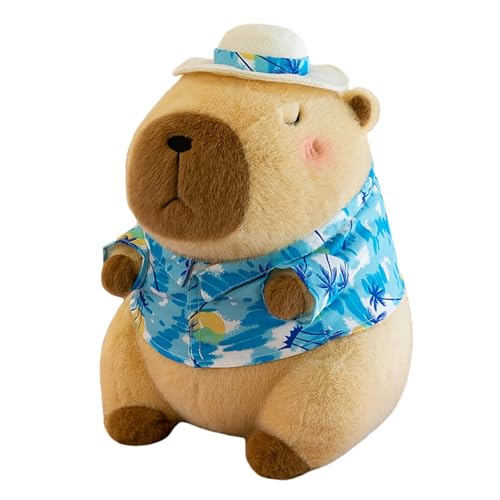 Plüschtier Capybara Kuscheltier Stofftier Kawaii Capybara Plüsch Puppen Kissen Spielzeug Home Geburtstags Deko Geschenk für Erwachsene Kinder 3+ Jahre (A(30cm)) von Generic