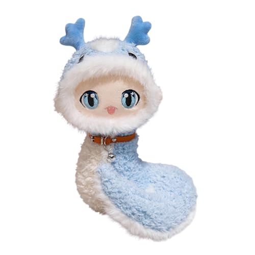 Plüschtier Chinesische Neujahrsschlange, Plüschtier Jahr der Schlange | Plüschtier Erinnerung an das Jahr der Schlange – Innendekoration aus Plüsch des Jahres der Schlange 13,78 Zoll, Pelzspielzeug von Generic