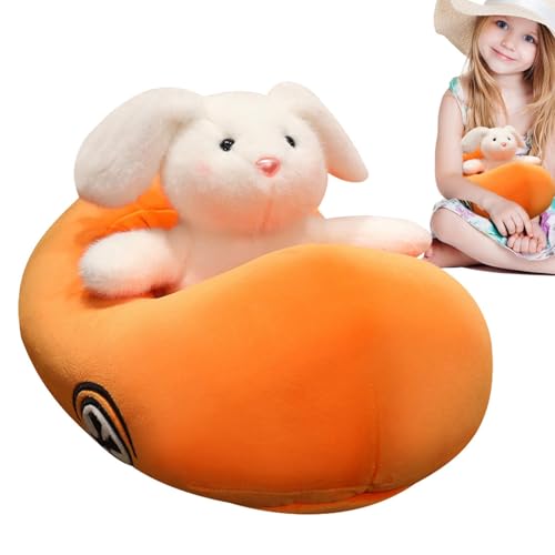 Plüschtier Hase, Karotte – Plüschtier Hase, niedliches , Fahrauto, weiches , 40 cm, aus Plüsch, Auto von Generic