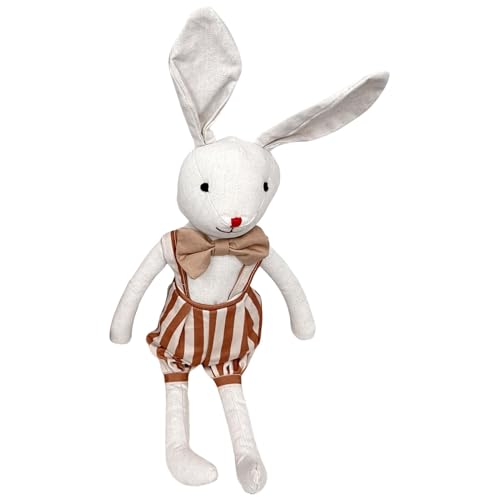 Plüschtier Hase – Plüschtier Hase, Plüschtier Hase | Plüschtier Osterhase für Mama, waschbare und weiche Plüschtiere, Dekoration für Jungen und Mädchen von Generic