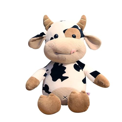 Kuh-Plüschtier, 40,6 cm, Plüschtier-Überwurf, Plüschkissen, weich, flauschig, umarmendes Kissen – Geschenk für jedes Alter und jeden Anlass von Generic
