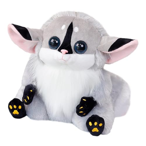Plüschtier Lemur, Kuscheltier aus Plüsch, Cartoon-Figur Lemur, Kuschelkissen, Spielbegleiter für Arbeitszimmer, Schlafsaal, Schlafzimmer Plüschtier Lemur, Kuscheltier aus Plüsch, Cartoon-Figur Lemur, Kuschelkissen, Spielbegleiter für Arbeitszimmer, Schlafsaal, Schlafzimmer von Generic