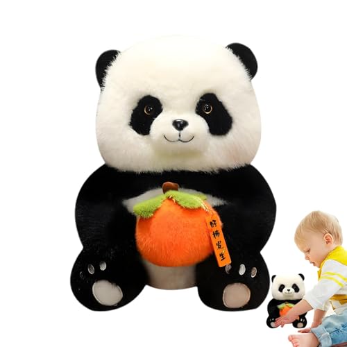 Plüschtier Panda - Plüsch Panda Spielzeug Trosttiere Plüsch Zoo | Tiertröster Spielzeug mit Glücksdekoration, entzückendes Spielzeug Tröster Puppe von Generic